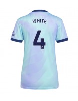 Arsenal Ben White #4 Tredjedrakt Dame 2024-25 Korte ermer